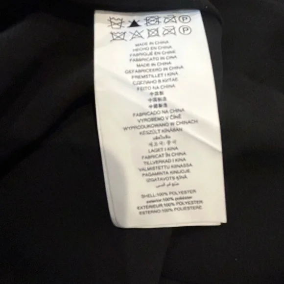 Michael Kors Black Metallic Silver Memaid Print Halter Under Knee Dress - Picture 8 of 8